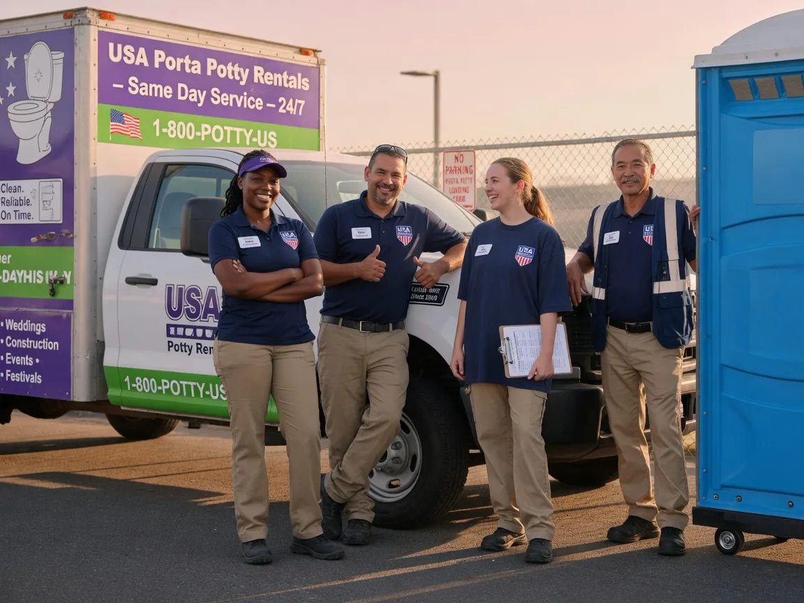 Porta Potty Rental company in Hampton, IA